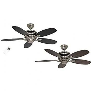 Casafan 9510345 Ventilador de techo Eco Gamma 103 NB-SW Nogal/Negro