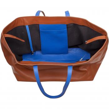 Bolso de hombro Dudu de piel con doble asa, grande y suave, ideal para mujeres, estilo cautivo