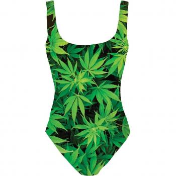 Fringoo - Conjunto - para mujer Multicolor MARJIUANA talla única
