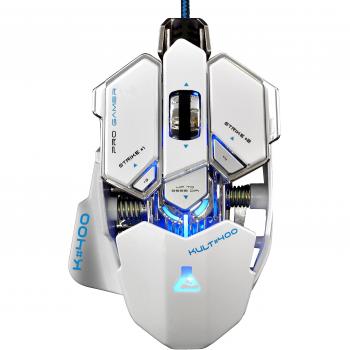 The G-Lab KULT400/W - Ratón Gaming retroiluminado