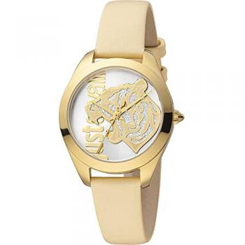 Just Cavalli Rhinestone Fashion Analog Multicolor Women Watch
