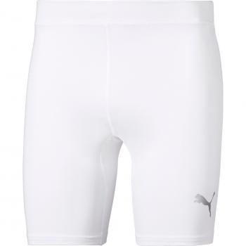 Puma Liga Compression Shorts - Men's Baselayer Leggings - Size L - White