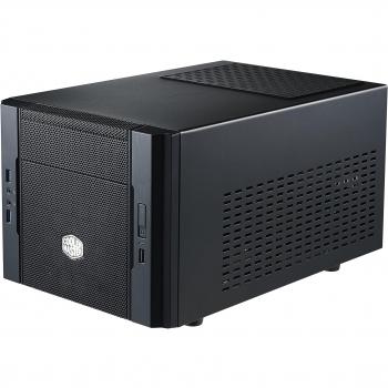 Cooler Master Elite 130 - Cajas de ordenador de sobremesa, Mini-ITX, USB 3.0, Panel lateral de malla, RC-130-KKN1