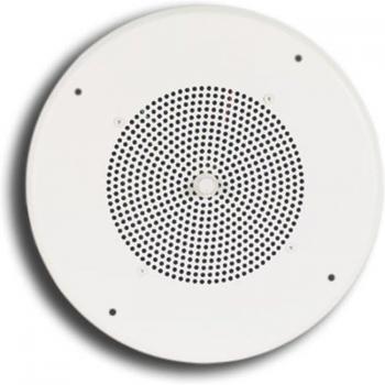Bogen S86T725PG8WBRVK 8 Speaker with Transformer, Off-White Grille, Screw Terminal, Volume Control