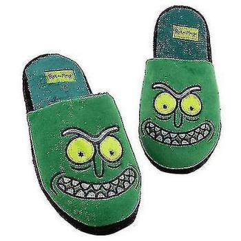 Zapatillas Chinelos Masculinos Rick & Morty Pickle Rick Verde 9 UK-10 UK