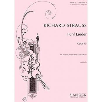 Five songs op. 15