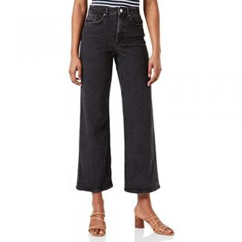 Only Juicy HW Wide Leg Jeans Black