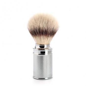 Mühle Traditional Silvertip Fibre® Synthetic Shaving Brush with Chrome Handle
