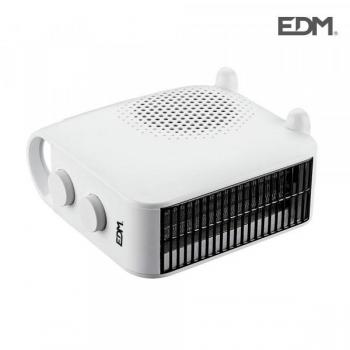 Calefactor Termoventilador 2 en 1 Horizontal/Vertical 2000W Modelo E306 Blanco
