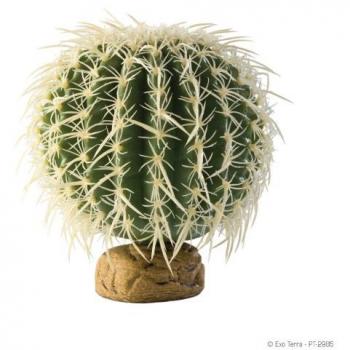 Exo Terra Cactus Barril Grande para Terrarios - Decoración de Terrario, tamaño grande, diseño realista, material plástico resistente, fácil de limpiar, ideal para reptiles y anfibios