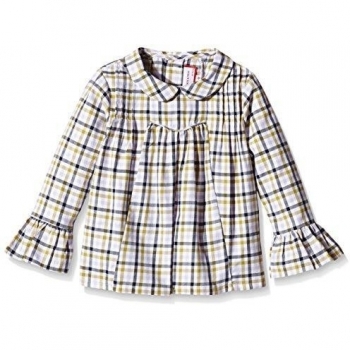 Neck & Neck, Carling - Camisa Fantasia  para niñas, multicolor, talla 2A