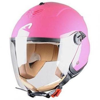 Astone Helmets Mini Jet, Casco Jet, color Rose Foncé, talla XS