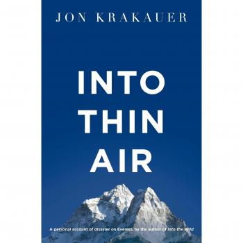 Into Thin Air A Personal Account of the Everest Disaster Paperback