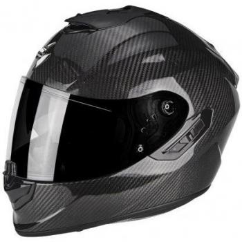 Scorpion Casco de moto EXO 1400 AIR CARBON Solid, Negro, XS