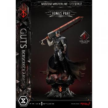 Berserk Estatua Museum Masterline 1/3 Guts Berserker Armor Unleash Edition Deluxe Bonus Version 121 cm