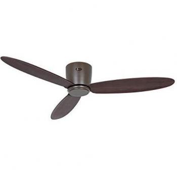 CasaFan Eco Plano II Ventilador de Techo con Motor y Mando 29W Nogal