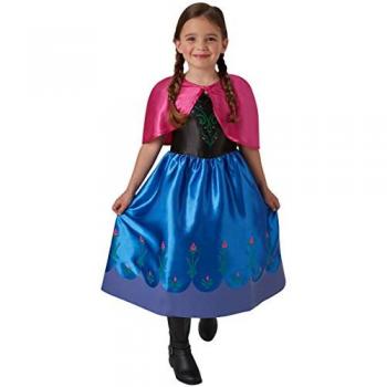 Disfraz Disney Frozen Anna De Viaje Classic Talla 7-8 Años