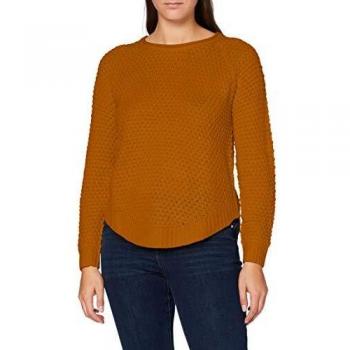 Vero Moda VMESME Surf LS O-Neck Blouse Noos Camiseta sin Mangas, marrón