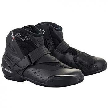 Alpinestars SMX-1 R V2 Vented Motorcycle Boots - Black Size 50