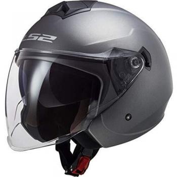 LS2, Casco jet de moto Twister II titan, XL