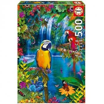 Educa Borras - Genuine Puzzles, Puzzle 500 piezas, Paraiso tropical