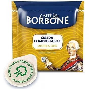 300 Cápsulas de filtro de papel de 44 mm Café Borbone mezcla oro originales