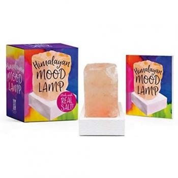 Himalayan Mood Lamp: Made with Real Salt!