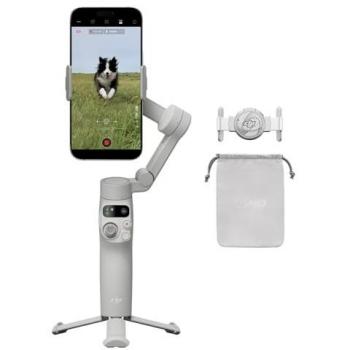 Estabilizador de teléfono DJI Osmo Mobile 7 - Gimbal de 3 ejes, 10 horas de autonomía, seguimiento inteligente, ultraligero y portátil