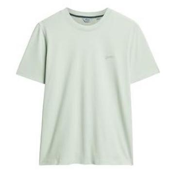 Camiseta Vintage Logo Bordado Superdry para Mujer Verde Surf Spray XS, Casual, Algodón, Manga Corta