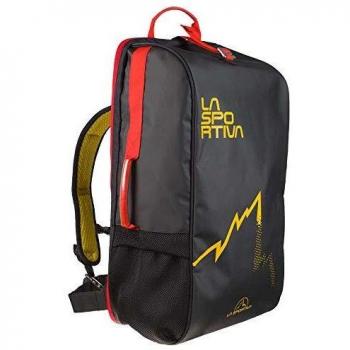 La Sportiva Travel Bag Bolsa, Adultos Unisex, Black/Yellow