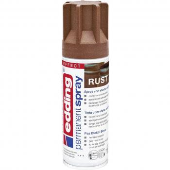 Edding 5200 Permanent Spray Pintura Acrílica Efecto Óxido Marrón Mate Bote de Spray 200 ml