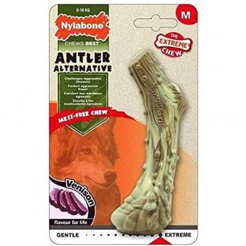 Nylabone - Durable Venison Antler Substitute Medium Size