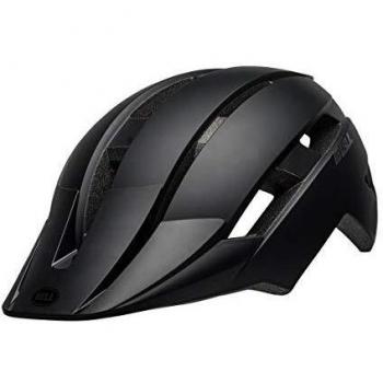 Casco Bell Sidetrack II negro mate infantil MTB con diseño ligero, ventilación optimizada, ajuste trasero y protección extendida para la nuca
