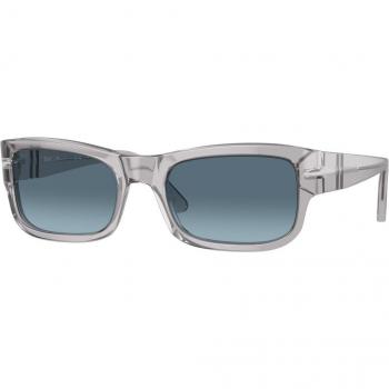 Persol PO3326S 309/Q8 Unisex Squadrata Grey Sunglasses Size 54
