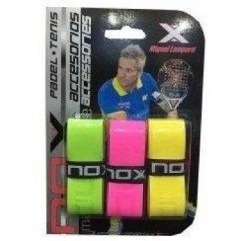 Nox Blister 3 Uni Tacto Fluor Colo - Overgrip, color multicolor