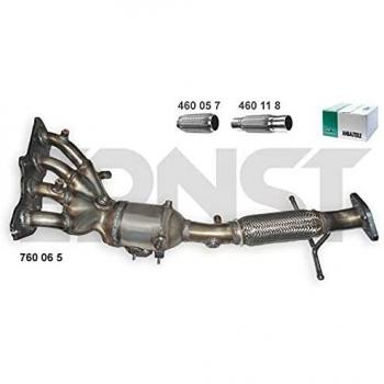 Catalizador ERNST 760065 Euro 4/Euro 5 con kit de montaje