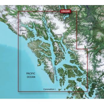 Garmin BlueChart g2 Vision HD VUS026R - Wrangell/Juneau/Sitka MicroSD/SD Card 010-C0727-00