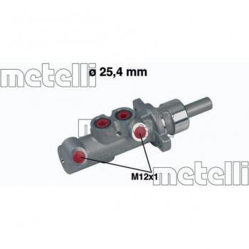 Cilindro maestro de freno METELLI 05-0314, tipo: cilindro principal de freno, características: compatible con varios modelos de vehículos, fabricado en materiales duraderos, diseño optimizado para un rendimiento eficiente del