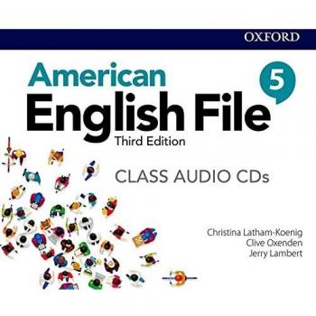 American English File 3rd Edition 5th Class Audio CD (5)