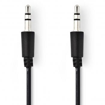Cable de Audio Estéreo Nedis 3.5mm M a 3.5mm M 3.0m Negro
