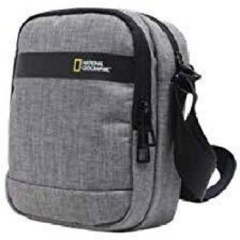Bolso bandolera hombre Stream gris claro
