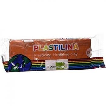 PLASTILINA LIDERPAPEL MARRON UNIDAD TAMAÑO MEDIANO