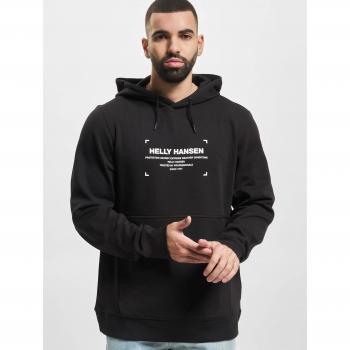 Helly Hansen Men's Move Sweat Hoodie - Black, Regular Fit, Size XL