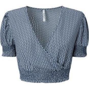 Blusa de Mujer Ady marino con Estampado Geométrico Pepe Jeans