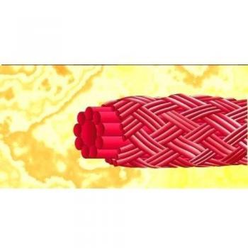 ASHAWAY Cordaje para Bádminton PowerNick 18 zyex Set, Rojo, 9 m