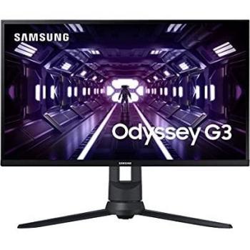 Monitor Gaming Samsung Odyssey G3 LF27G35TFWUXEN 27 Full HD LCD Negro, 1920 x 1080 Pixeles, HDMI DisplayPort VGA, 1ms/144Hz