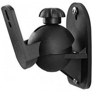 Soporte de Pared Ajustable para Altavoces ONE FOR ALL WM5330, Capacidad Máxima 3 kg, Color Negro