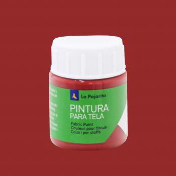 La Pajarita 118171 Pintura Tela, T-11, 25 ml, Rojo Ingles