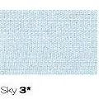 Berisfords Cinta de Tela supertransparente 25 mm x 25 m, Color Azul Celeste