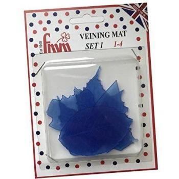 FMM Sugarcraft CUTVNM1 - Set de tapetes de repostería para Crear Venas de Las Hojas